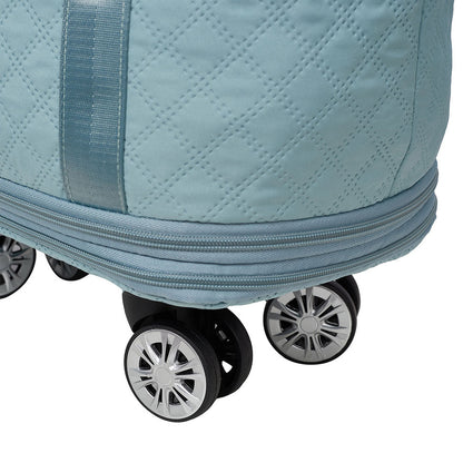 Travel Bag, Multifunctional Luggage Bag, Expandable Luggage Suitcase, Carry on Bag, Rolling Duffle Bag with Detachable Wheels, Travel Essentials Bag, Large Capacity with Zipper Closure, Ideal for Fitness, Yoga, and Everyday