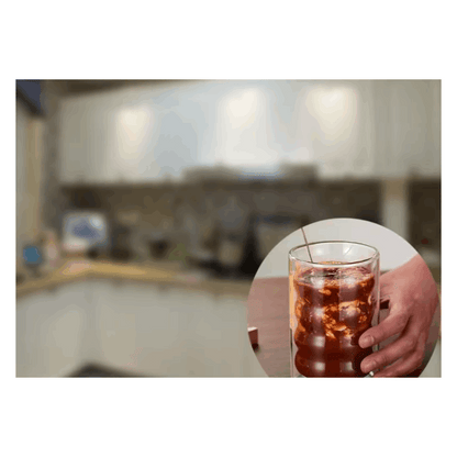 6pcs - 350ml, Latte Mocha, Double-Wall Heat-Resistant Glass Cappuccino, Latte, Tea, Coffee, Milk, Juice, Beer, Dual-Layer No-Handle Glass Cup with Built-In Spiral Lid, Perfect for Hot Beverages, Beverage Glassware, Sophisticated Drinkware, Heatresistant G