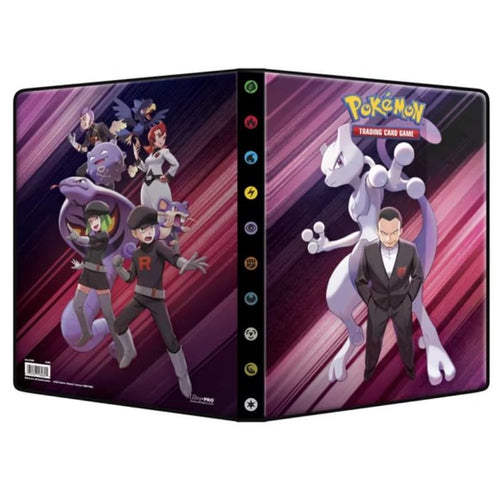 Pokémon KP10: Eternal Rivals – 9-Pocket Portfolio | Space for 126–252 Cards | Official Album in Crimson & Purple Design