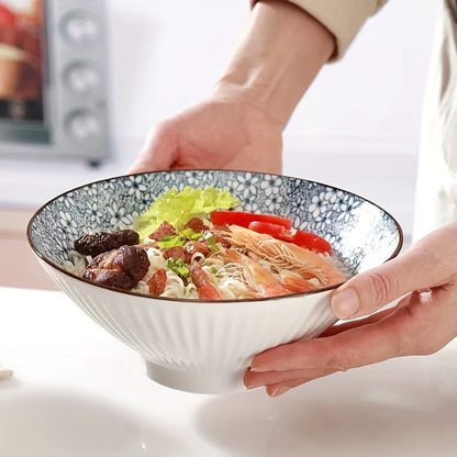 4pcs Ceramic Plates Set, 20.5 cm - Italian Pasta Bowls，Elegant Round Dinner Plates with Delicate Patterns, Durable and Easy to Clean, Perfect for Home, Dorm, Kitchen, Restaurant - All-Season Use, Kitchen Essential, Fashionable Tableware, High-Quality Dish