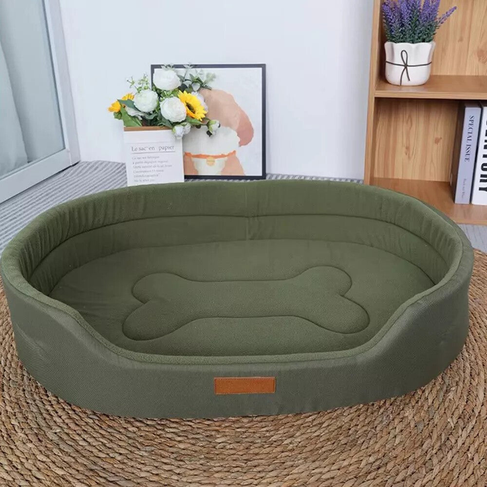 [Machine Washable Pet Bed] Pet Bed, Machine Washable Mattress for Dogs And Cats, Cozy & Soothing Support Cushion