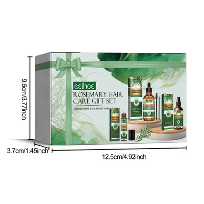Rosemary Hair Care Gift Set, Moisturizes Hair, Leaving It Soft, Fluffy, Strong, And Nourishing Hair Roots. Can Be Used on The Scalp, Hair, And Eyelashes. Multi-Purpose Gentle Hair Care, Essential for Valentine'S Day, Carnival, And Birthday Gifts