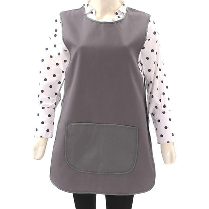 Pack of 2 Self Tabard Apron | Aprons for Men, Women, and Ladies | Professional Cooking Aprons with 2 Pockets | Adjustable Kitchen Apron for Baking, BBQ, Grilling, Gardening, Crafting, Cleaning, Painting, Barista, Restaurant Work | Cute & Stylish Gift Apro