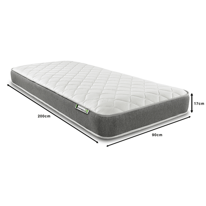 Wellington Hybrid Memory Foam and Open Coil Spring Mattress