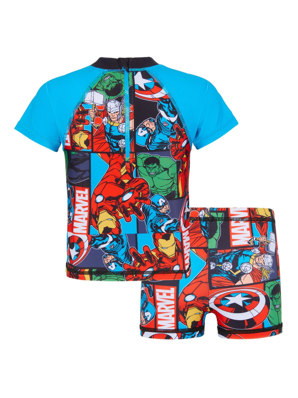 Marvel Avengers Boys' Two-Piece Swim Set