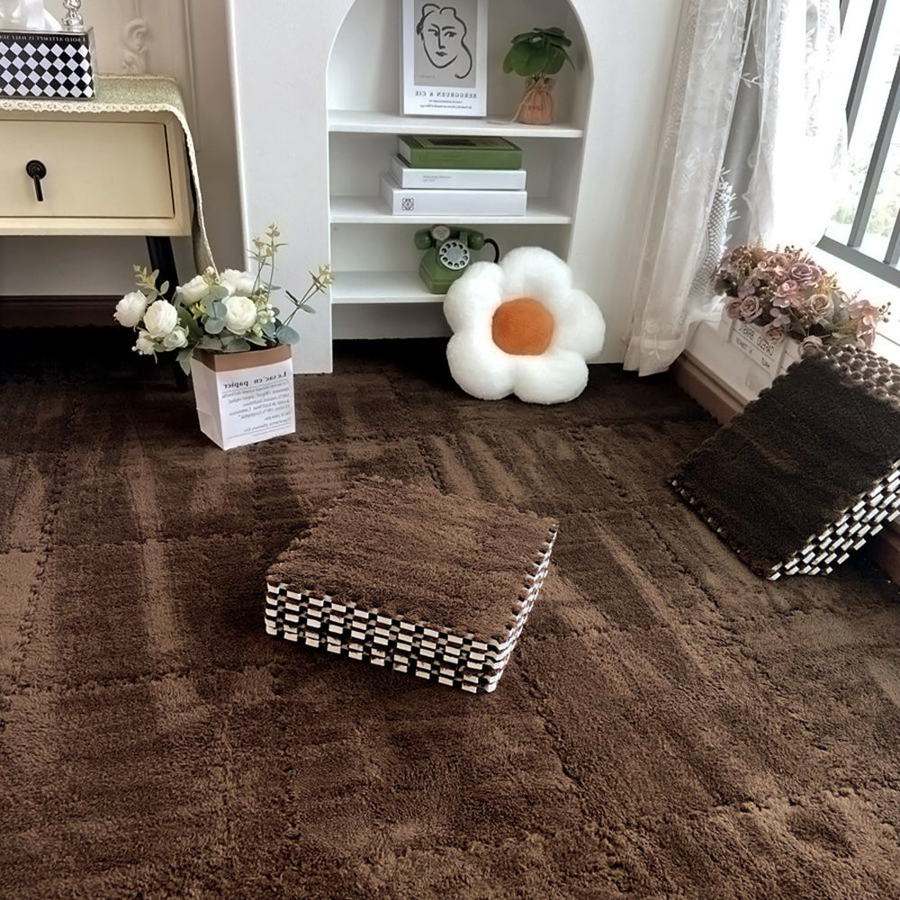 Plush Interlocking Carpet Tiles – 30cm EVA Foam Multipacks