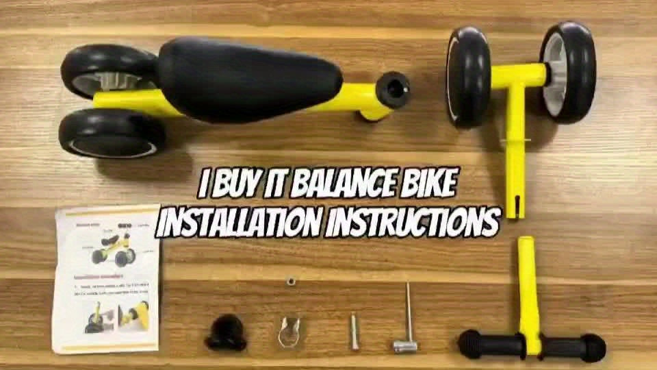 Baby Balance Bike, Indoor Outdoor Baby Ride on Bike, No Pedals Training Bike for Boys Girls Toddlers First Bike, Kids Best Gift
