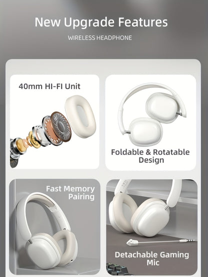 Foldable Over-Ear Headphones with Detachable Microphone - construction detail 12