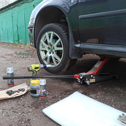 Trolley Jack Hydraulic Lift Lifting Trolley Jack Low Profile Floor Car Jack 3 Tonne for Van Car 83-465mm Lifting Height