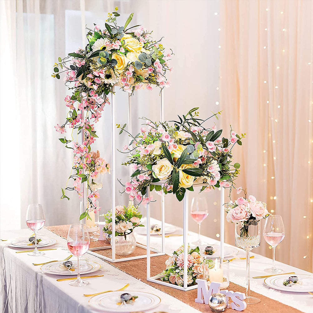 geometric flower stand - alternate angle 2