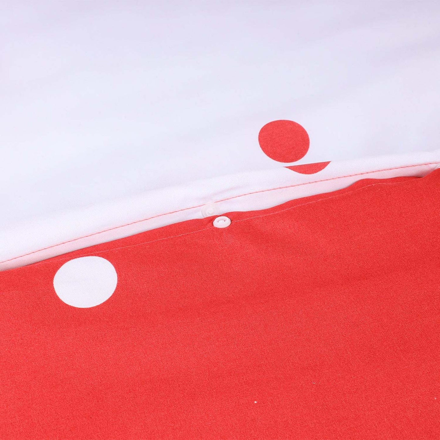 3pcs Polka Dot Printed Duvet Cover Set, Reversible Soft Breathable Microfiber, All-Season, Machine Washable, Includes Pillowcases for Bedroom, Guest Room, Dorm