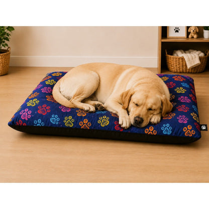 Dog Pet Bed with Removable Zipped Cover Large 95cm x 65cm Soft Washable Cushion