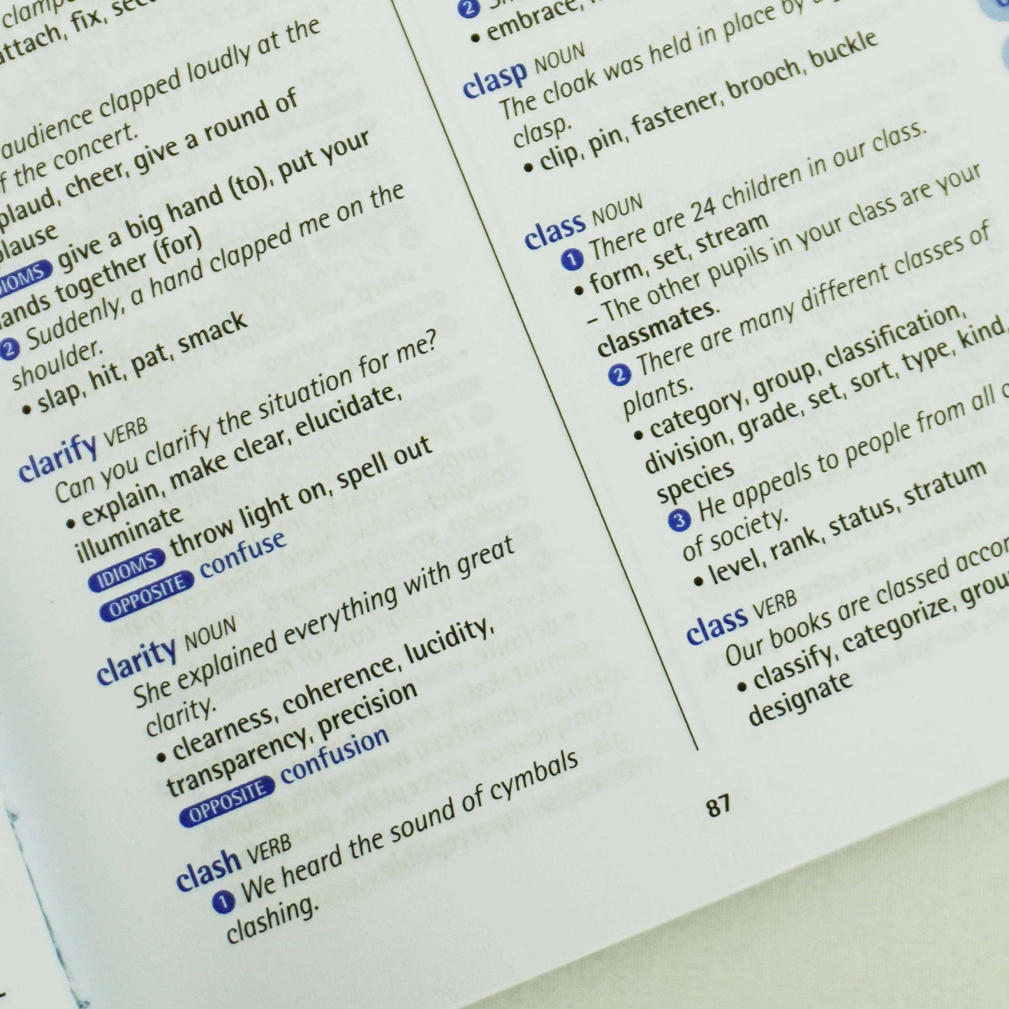 Oxford English School Thesaurus By Oxford Dictionaries - Age 10+ - Paperback