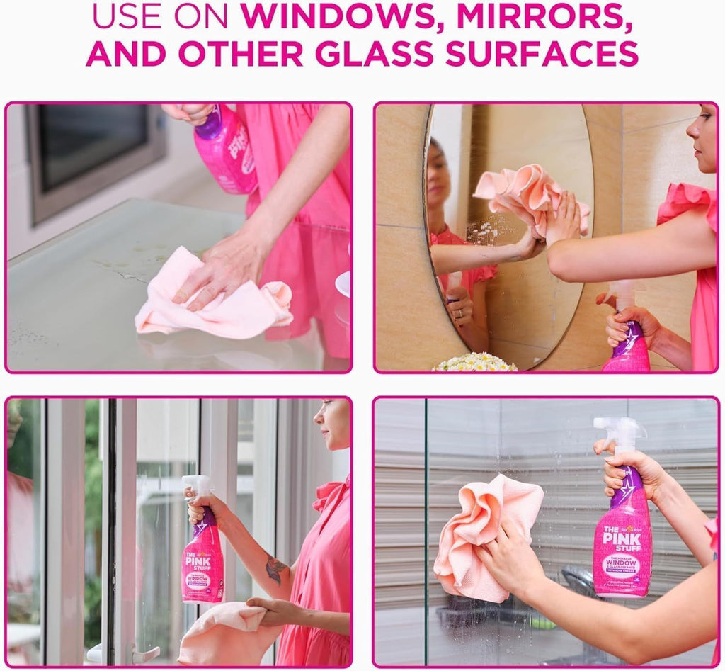 The Pink Stuff Household Cleaning Bundle – Nine Pieces