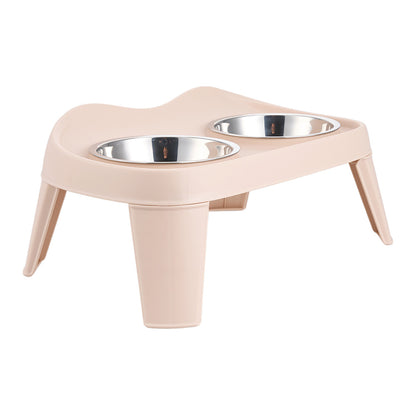 Dog Bowls with Stand, Adjustable Raised Dog Bowl for Large Dogs, Dog Feeding Station with 2 Stainless Steel Dog Bowls, Non-Slip elevated dog bowls