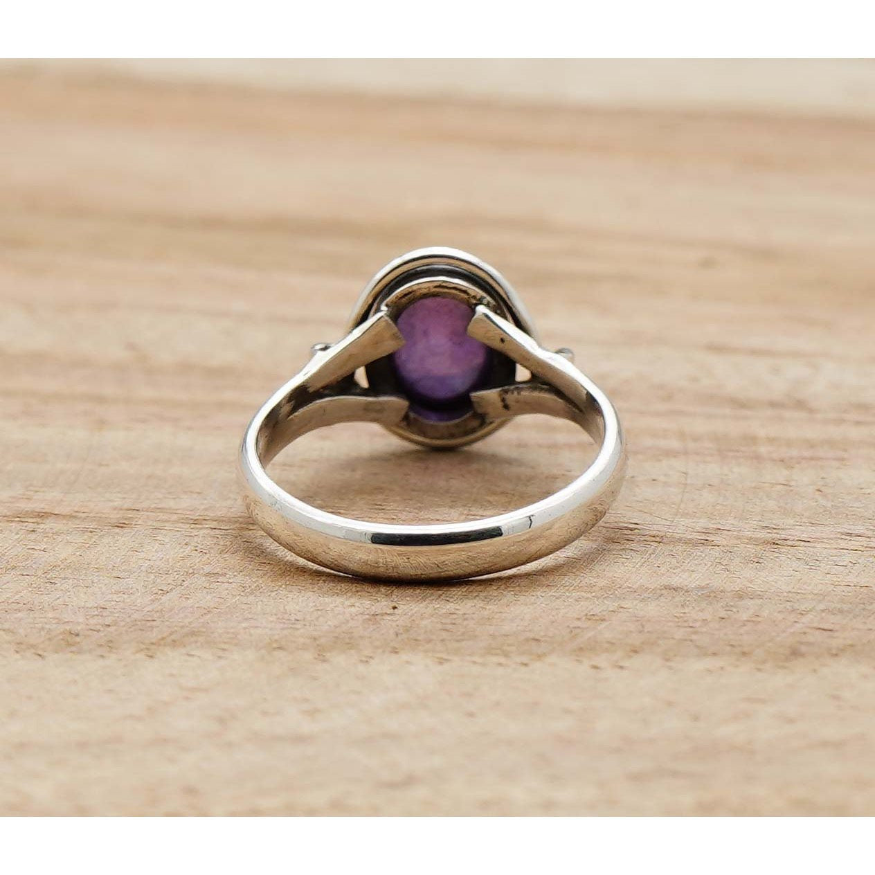 925 Sterling Silver Natural Gemstone Designer Ring~ Natural Gemstone Ring ~ Amethyst, Labradorite, Rainbow Moonstone, Carnelian, Malachite, Gift For Birthday