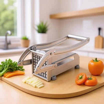 Stainless Steel Fruit Cutter, Vegetable Cutter, French Fry Cutter, French Fry Chopper, Potato Slicer, Vegetable Chopper, Onion Chopper, Food Chopper, Chop Potatoes Carrots Cucumbers, Kitchen Supplies, Kitchen Gadgets, Kitchen Additions