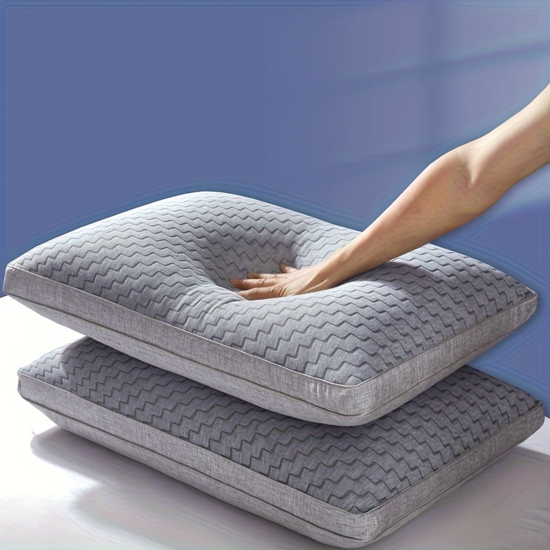 1pc 2pcs 4pcs 6pcs Weight 800GSM Luxury Hotel Quality 48x74cm Quilted Bed Pillows for Sleeping Deep Filled Bounce Back All Seasons