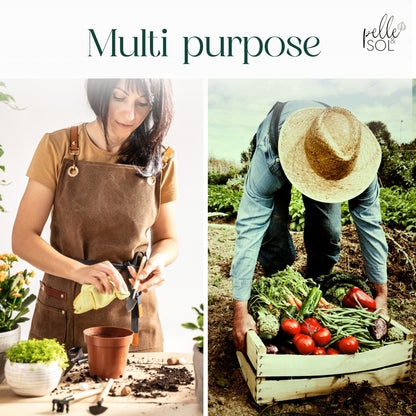 Pelle & Sol 10/20/40/50/60Ltr Multi Purpose Compost - Compost for Outdoor Plants & Soil for Plants Indoors - Potting Soil for Pots Plants Outdoor - All Purpose Nutrient Rich Fertiliser, Houseplant Potting Mix