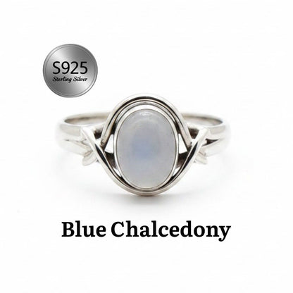925 Sterling Silver Natural Gemstone Designer Ring~ Natural Gemstone Ring ~ Amethyst, Labradorite, Rainbow Moonstone, Carnelian, Malachite, Gift For Birthday