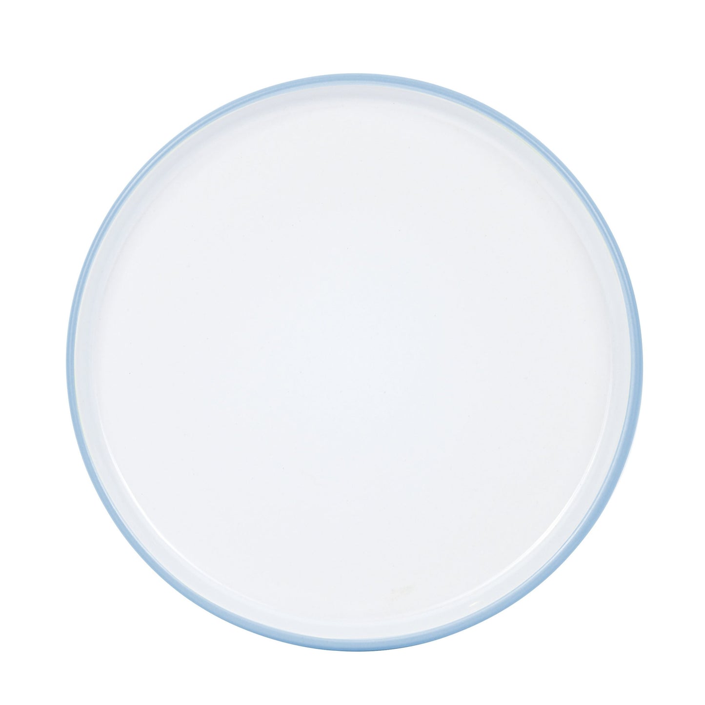 *** NEW *** Waterside 16pcs Pastel 2tone Blue Stoneware Dinner Set; 4 Dinner Plates, side Plates, Deep Bowls and Mugs