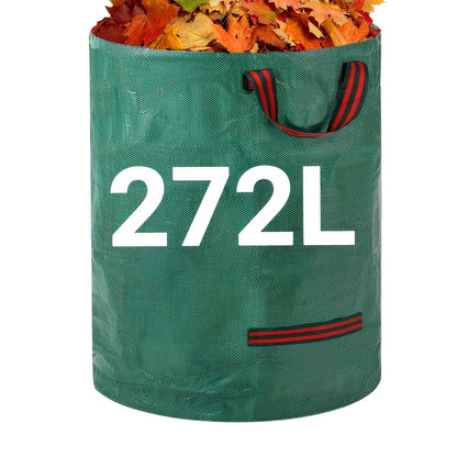 500-Litre/272-Litre Garden Waste Bags, Heavy-Duty Garden Bags, Reusable Garden Bags with Handles, Ideal for Collecting Garden Waste, Plant Cuttings, Grass Clippings And Fallen Leaves