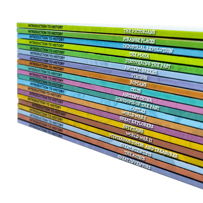 Children Introduction to History for Beginners (Series 1 & 2) 20 Books Collection Set