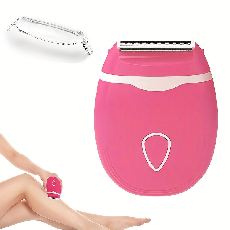 Electric Shaver for Women, Electric Razor Bikini Legs Underarm Public Hairs Portable Trimmer, Wet And Dry Use(No Batteries)