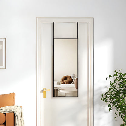 78cm Long Mirror Full Length Over Door Hanging Mirror Wall Bedroom Dressing Room Glass Mirror Half Full Body Mirror