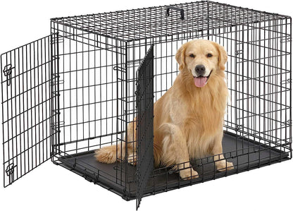 Dog Cage Puppy Training Crate Small Medium Large XL XXL Metal Cages Pet Carrier 20inch 24 inch 30 inch 36 inch 42 inch 48 inch