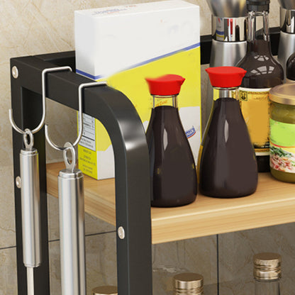 1pc 2 Tier Countertop Storage Rack, Spice Organizer, Countertop Storage Box, Accessories for Bedroom, Bathroom, And Kitchen, Home Storage And Organization, Utility Racks