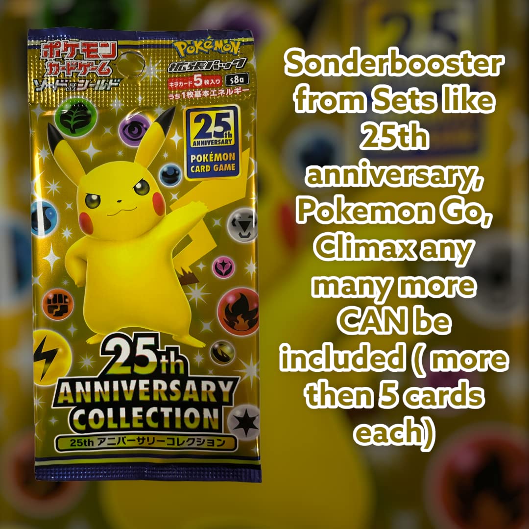3X Original Japanese Pokémon Booster Packs – Latest Series 30 Collectible Cards + Heartforcards® Shipping Protection