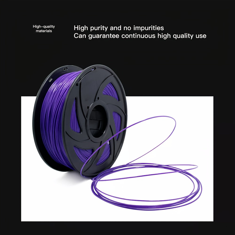 1pc 1kg PLA+ Filament Compatible for Most FDM 3D Printers - Low Warping, Adhesion, Smooth Printing with - Spool, Suitable for FDM 3D Printer - PLA+ Plastic Material, Ideal for Hobbyists &