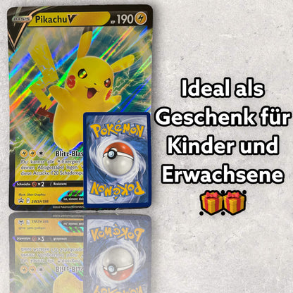 Pokémon XXL Cards German 2-Pack Jumbo Oversized Random Rarity V/VMAX/HOLO/EX/GX