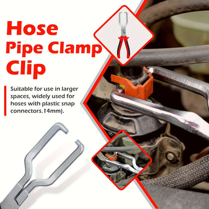 4pcs Set of Multifunctional Hose Clamp Pliers – Fuel Line Disconnection And Removal Tool Set for Car Maintenance, Suitable for Car And Truck Maintenance, Industrial And Home Repairs, Disassembly Tools, Fuel Water Pipe Maintenance