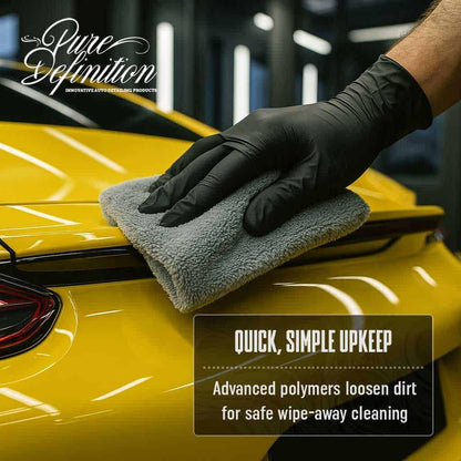 Quick Gloss Detailer - Car Detailing Spray Sealant & Coating For Vehicle Paintwork - Clay Lubricant - Pure Definition