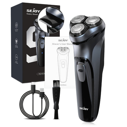 Electric Razor for Men, Electric Shaver for Men Face, Rechargeable Shaver with Pop Up Trimmer