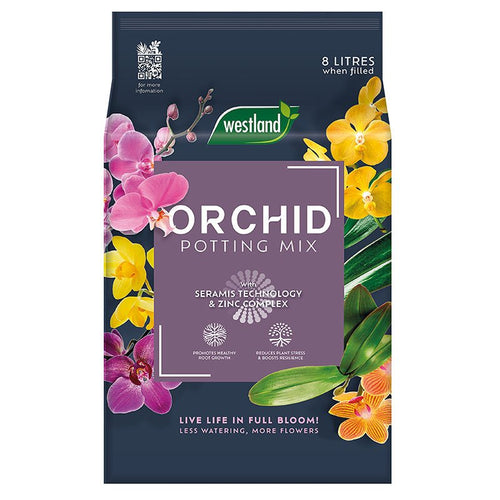 Westland Orchid Potting Mix Compost 4L – Specialist Free-Draining Growing Medium for Orchids & Decorative Indoor Houseplants | Supports Root Aeration, Moisture Balance & Healthy Growth