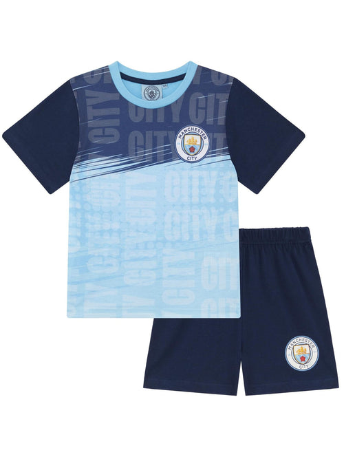 MANCHESTER CITY Boys Short Pyjama Set (Man City)