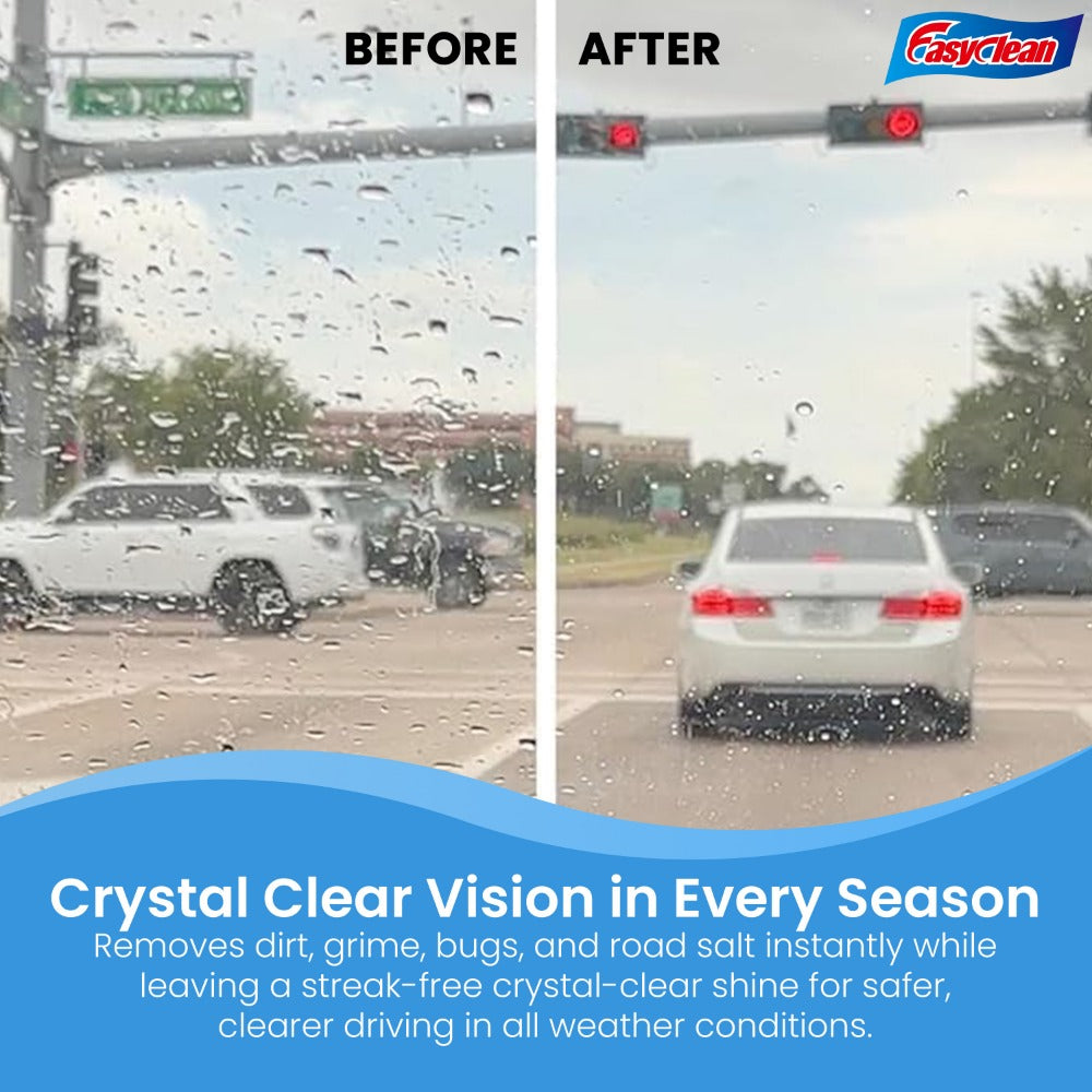 Screen Wash Liquid 5L All-Season Streak-Free Windscreen Washer Fluid Effective to -5°C Ready to Use for All Cars Vans & Vehicles UK Formula