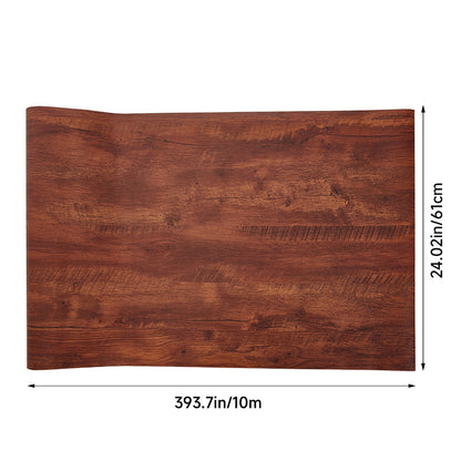 Quality Back Sticky Wall Stickers 61cm x 10M, Self-Adhesive Waterproof Vinyl Flooring Roll, Easy DIY Light Wood Plank Design, Wear-Resistant, Peel and Stick Floor & Wall Paper for Quick Home Renovation, Ideal for Living Room, Kitchen, Bathroom