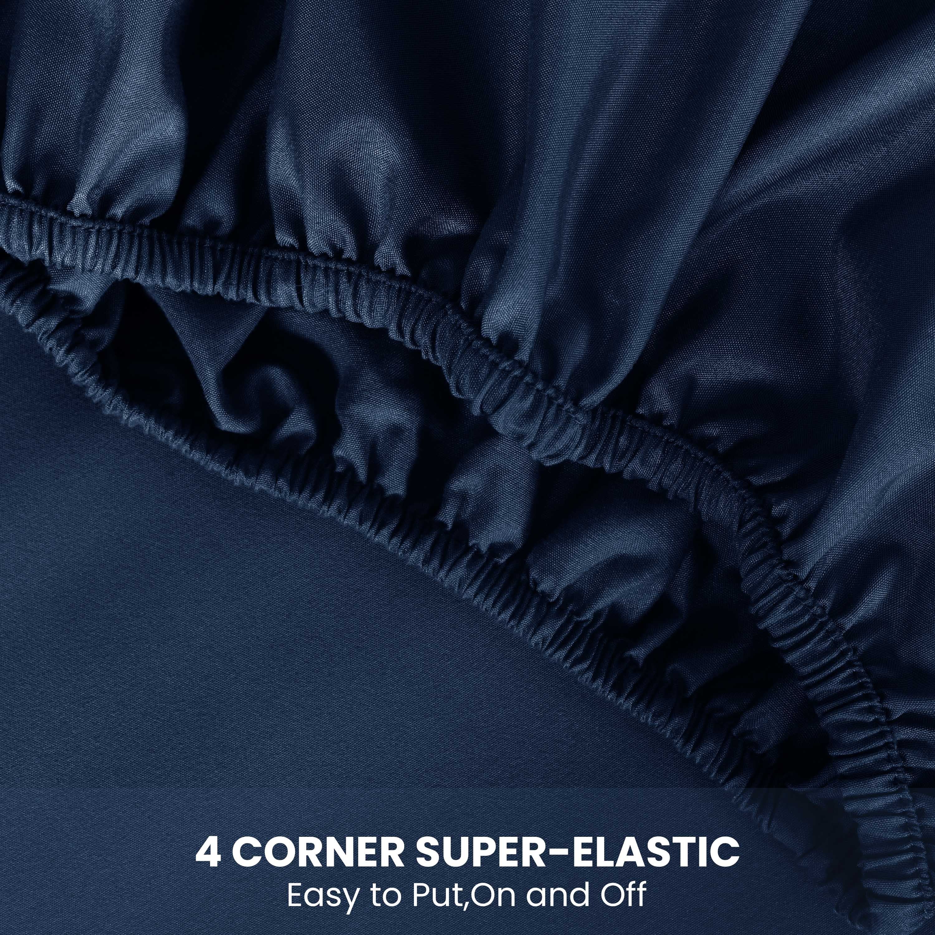 Waterproof Deep-Pocket Fitted Mattress Cover – Up to 30cm