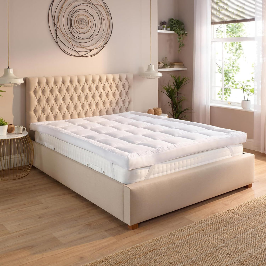 10 cm Extra-Deep Mattress Topper for Five Bed Sizes