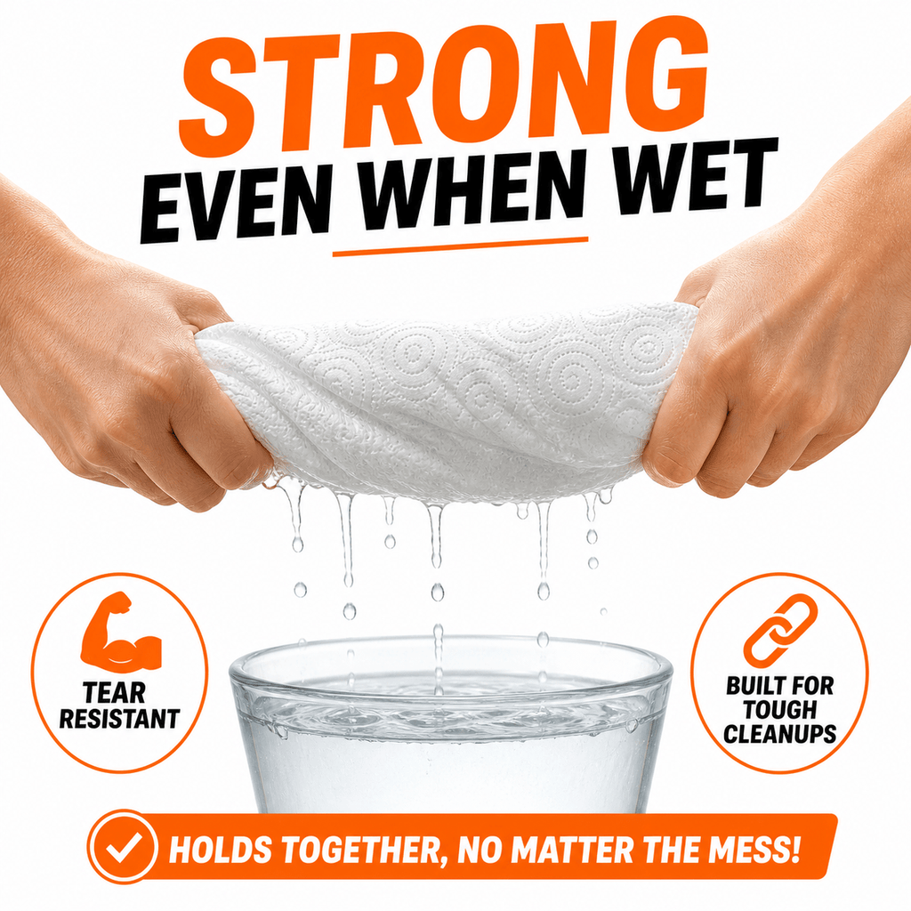 MANODU 2-Ply Kitchen Roll – Eight-Roll Pack