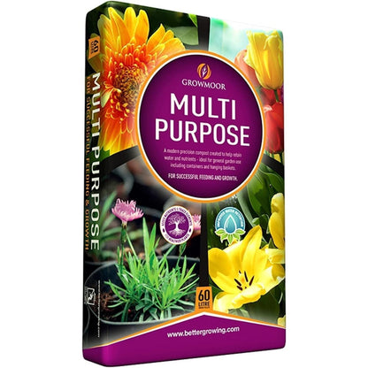 Pelle & Sol 10/20/40/50/60 Ltr Multi Purpose Compost - Compost for Outdoor Plants & Soil for Plants Indoors - Potting Soil for Pots Plants Outdoor - All Purpose Nutrient Rich Fertiliser, Houseplant Potting Mix