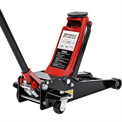 Trolley Jack Hydraulic Lift Lifting Trolley Jack Low Profile Floor Car Jack 3 Tonne for Van Car 83-465mm Lifting Height