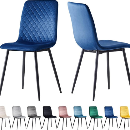 velvet dining chairs set - dimensions and specification detail 28