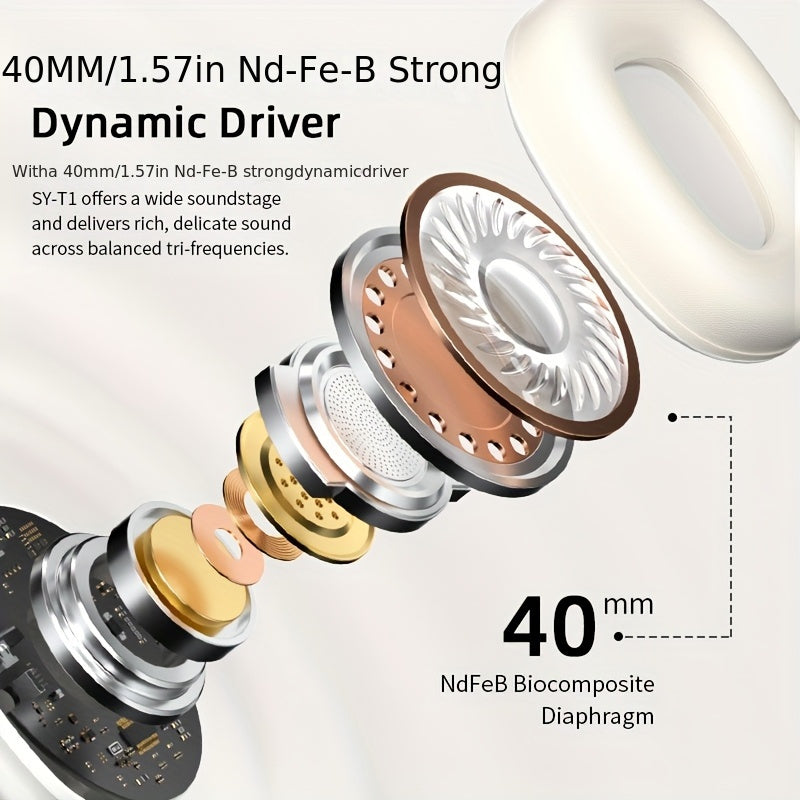 Foldable Over-Ear Headphones with Detachable Microphone - feature detail 9