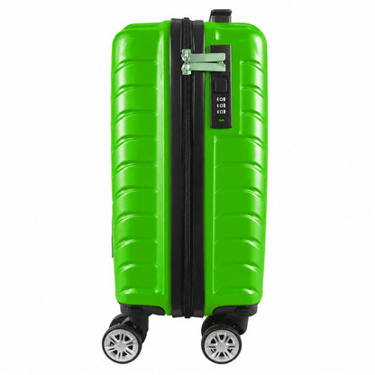 Direct Luggage Underseat Cabin Case 40 x 25 x 20 cm RyanAir Approved Size with Combination Lock and Detachable 360° Wheels T-HC-US-1627