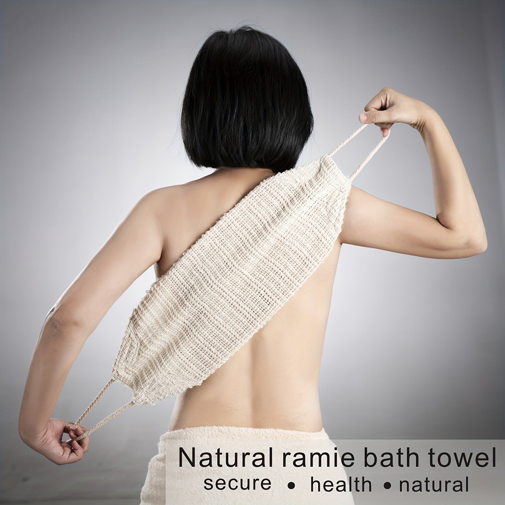 Dual-Sided Back Scrubber with Handles – One or Two Pack